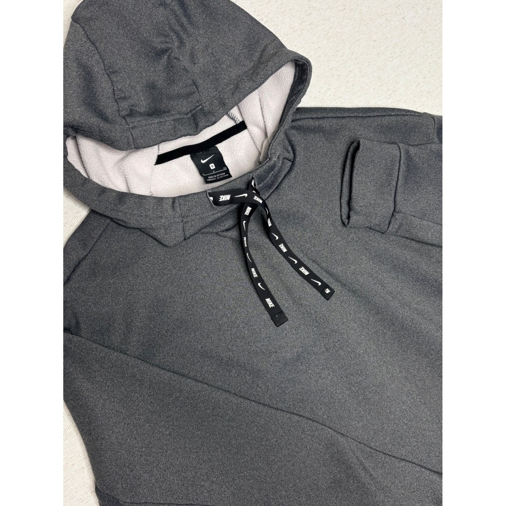 Nike‎ Therma-FIT Mens Small Gray Training Hoodie Pullover RN56323 CA05553